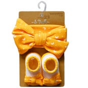 Wholesale - Sodorable HEADWRAP AND BOOTIES SET - MUSTARD MOON C/P 36, UPC: 027467505800